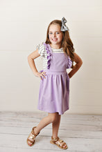 Load image into Gallery viewer, Softest Pinafore - Lavender (Final Sale*)