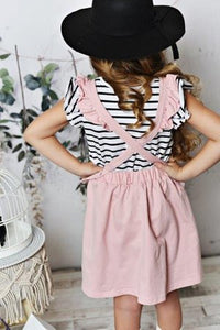 Softest Pinafore - Dusty Rose (Final Sale*)