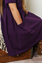 Load image into Gallery viewer, Plum Twirl Dress
