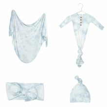 Load image into Gallery viewer, Snuggle Swaddle - Gray Marble