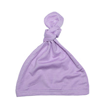 Load image into Gallery viewer, Top Knot Hat - Lavender