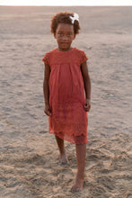 Load image into Gallery viewer, Lace Dress - Terracotta