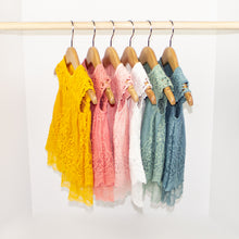 Load image into Gallery viewer, Lace Dress - Ash Blue