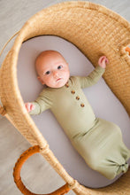Load image into Gallery viewer, Knotted Baby Gown - Sage