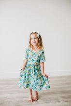 Load image into Gallery viewer, Spring Bouquet Twirl Dress