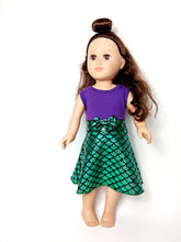 Load image into Gallery viewer, 18" Doll - Under the Sea Dress