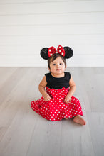 Load image into Gallery viewer, Red Polka Dot Princess Dress