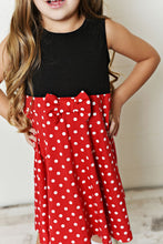 Load image into Gallery viewer, Red Polka Dot Princess Dress