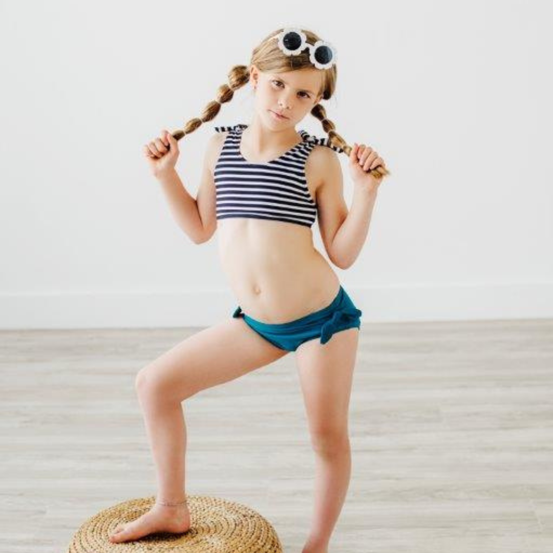 Girl top wear swimsuit