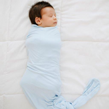 Load image into Gallery viewer, Snuggle Swaddle - Baby Blue