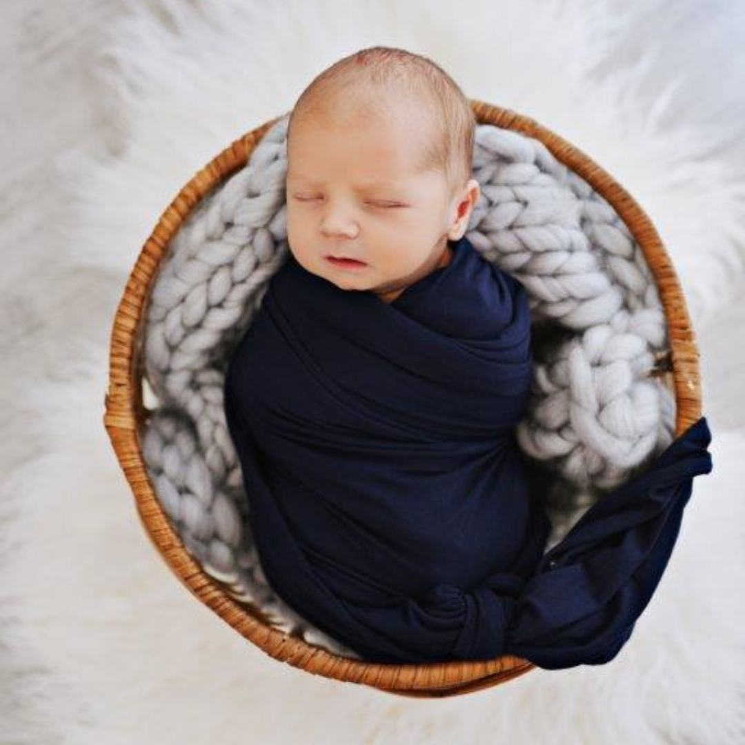 Navy swaddle best sale