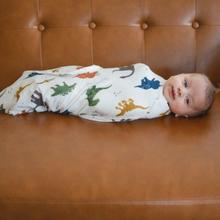 Load image into Gallery viewer, Snuggle Swaddle - Dino