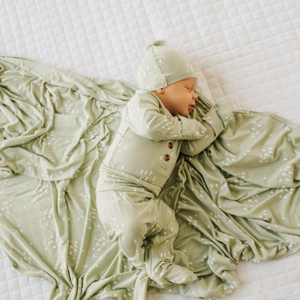 Forest Baby Swaddle Blanket Presley Couture