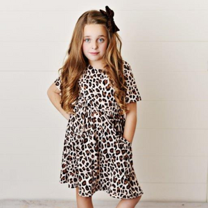 Leopard Twirl Dress