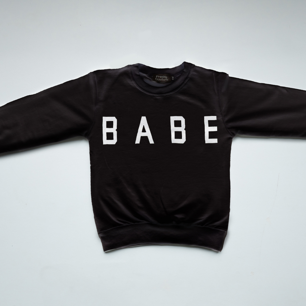 Babe Sweatshirt - Black