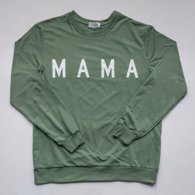 Mama Sweatshirt - Dark Green