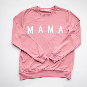 Mama Sweatshirt - Light Rose