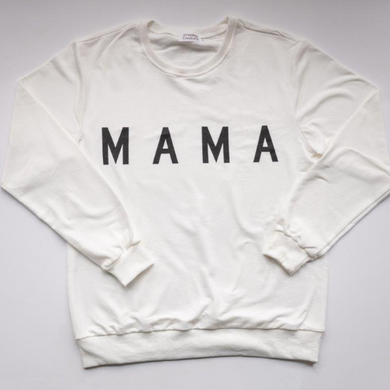 Mama Sweatshirt - White