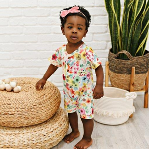 Baby Romper - Bright Floral