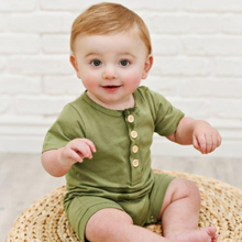 Load image into Gallery viewer, Baby Romper - Green