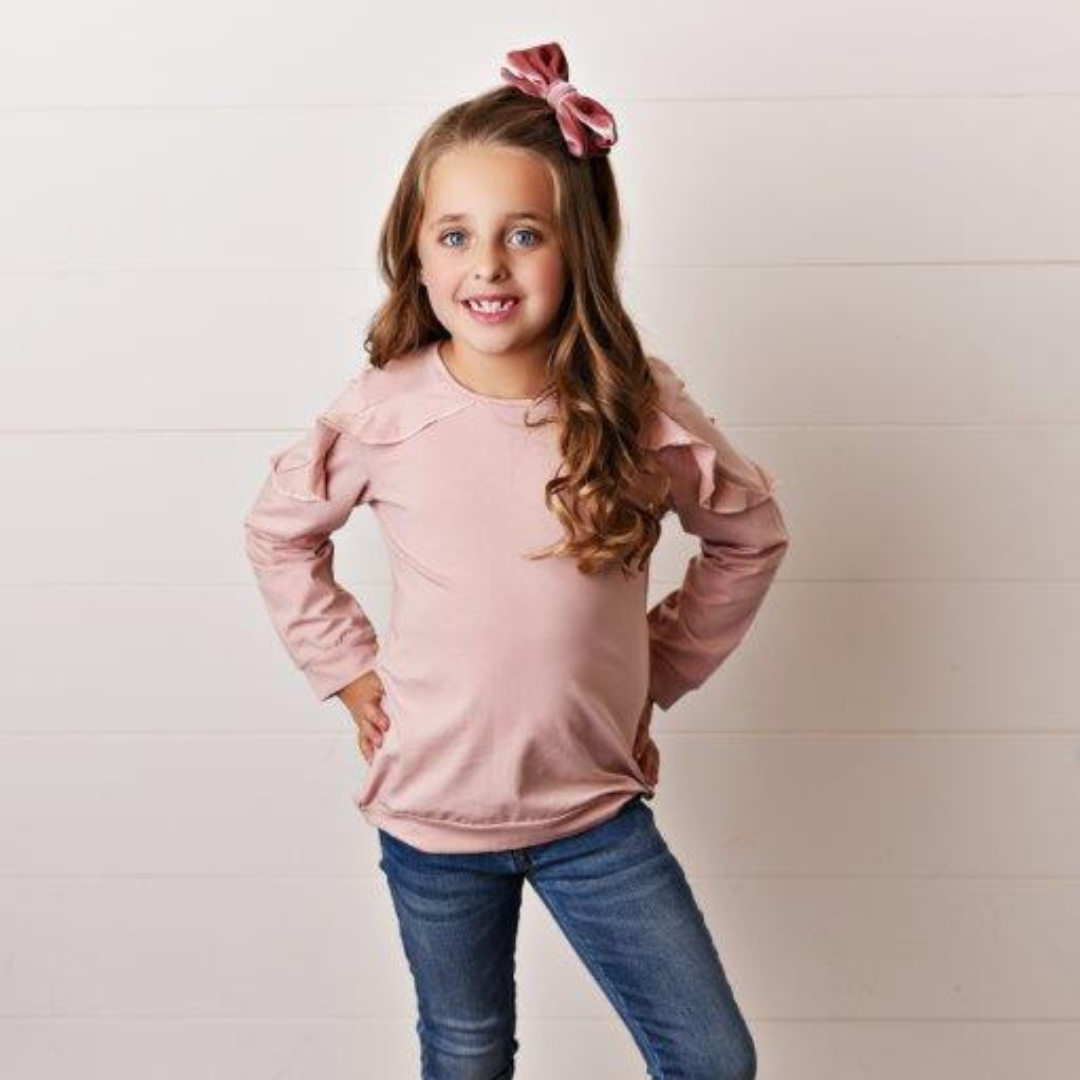 Dusty rose online long sleeve shirt