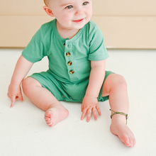 Load image into Gallery viewer, Riley Romper - Aquamarine