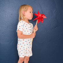 Load image into Gallery viewer, Riley Romper - Star Spangled