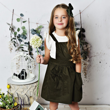 Load image into Gallery viewer, Scarlett Pinafore - Olive Green