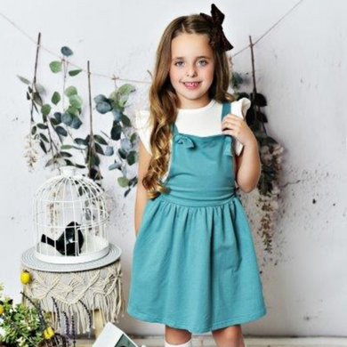 Softest Pinafore - Teal