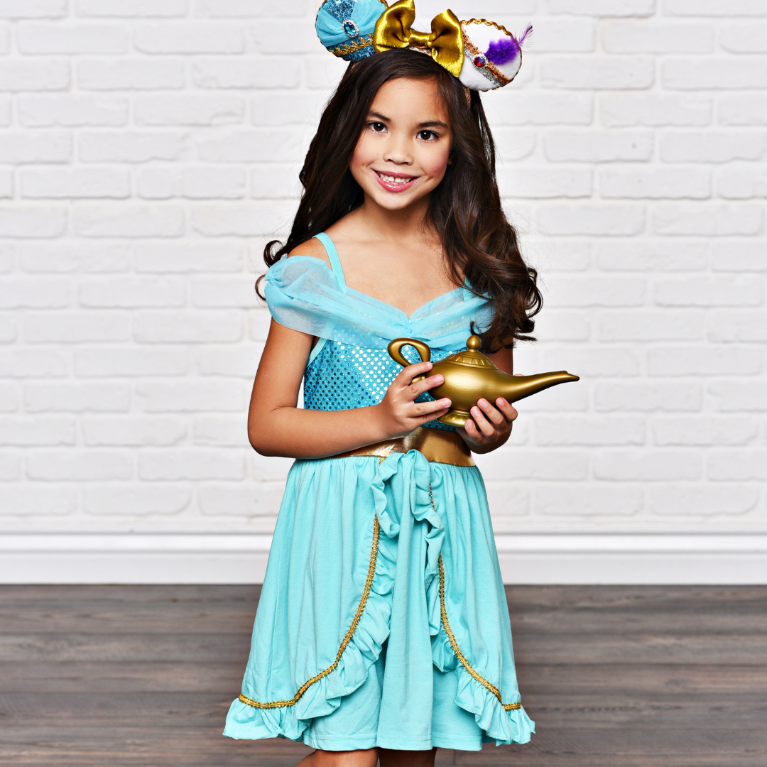 Arabian Nights Princess Dress for Girls | Presley Couture 18-24 Months Arabian Nights Princess Dress for Girls | Presley Couture 18-24 Months