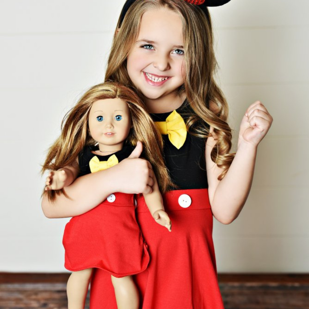 Buy Classic Mickey Mouse Dress, Mickey Mouse Costume Online in India - Etsy