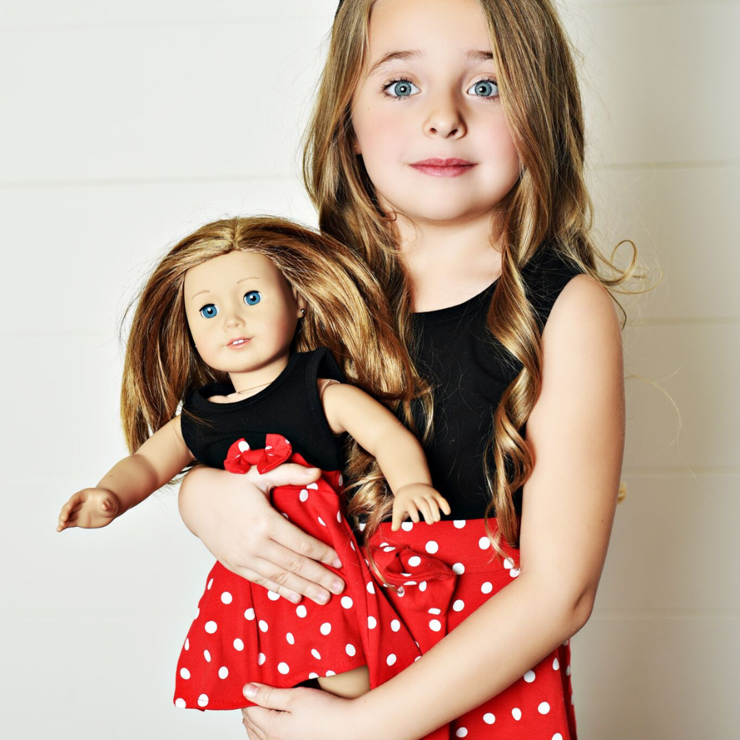 18 inch deals doll matching outfits