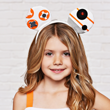 Load image into Gallery viewer, Orange Robot Ears