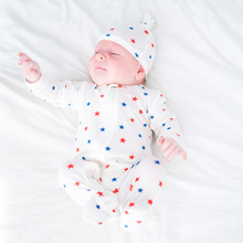 Load image into Gallery viewer, 2  Way Zip Romper - Star Spangled