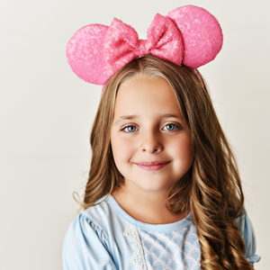 Mouse Ears - Mickey Ears Headbands | Presley Couture
