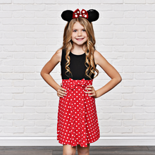 Load image into Gallery viewer, Red Girl Mouse  Dress