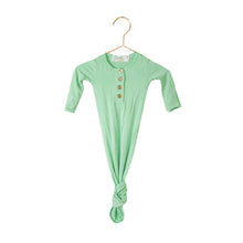 Load image into Gallery viewer, Knotted Baby Gown - Mint