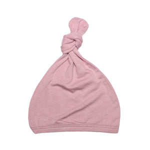 Top Knot Hat - Roseberry