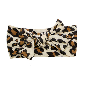 Bow Headband - Leopard
