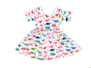 Dinosaur Twirl Dress