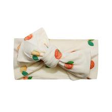 Load image into Gallery viewer, Bow Headband - Peaches &amp; Cream