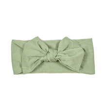 Load image into Gallery viewer, Bow Headband - Sage