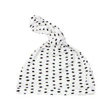 Load image into Gallery viewer, Top Knot Hat - Polka Dot
