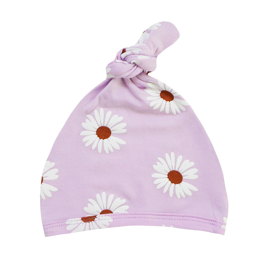 Top Knot Hat - Daisy