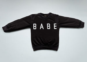 Babe Sweatshirt - Black