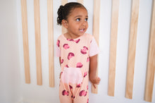 Load image into Gallery viewer, Emerson Essential Romper - Peach Leopard