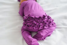 Load image into Gallery viewer, Ruffle 2 Way Zip Romper - Orchid