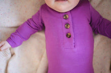 Load image into Gallery viewer, Knotted Baby Gown - Orchid