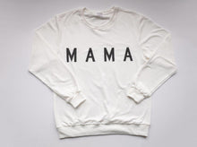 Load image into Gallery viewer, Mama Sweatshirt - White