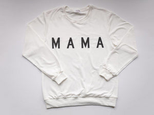 Mama Sweatshirt - White